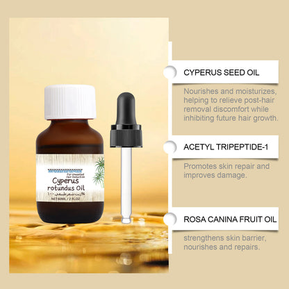 Vetiver Hair Removal Care Oil Plant Based