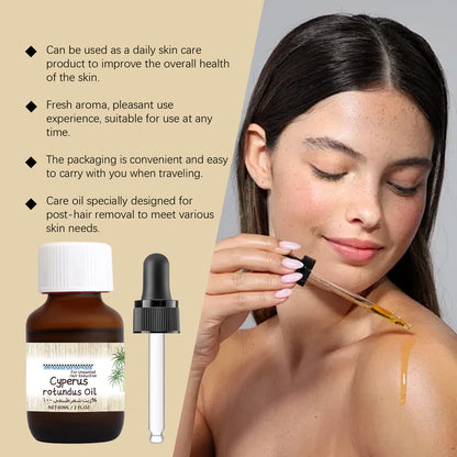 Vetiver Hair Removal Care Oil Plant Based